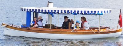 Silkie
The steam boat Silkie, built and owned by G.F.Jorgensen, took part in the bicentenary nautical parade from Rhu Marina to Helensburgh pier on Saturday August 4 2012. Photo by Kenneth Speirs.
