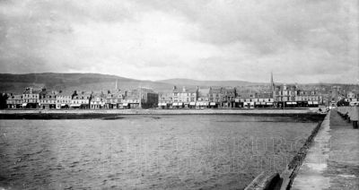 View from pier
A view of West Clyde Street from Helensburgh pier. Image date unknown.
