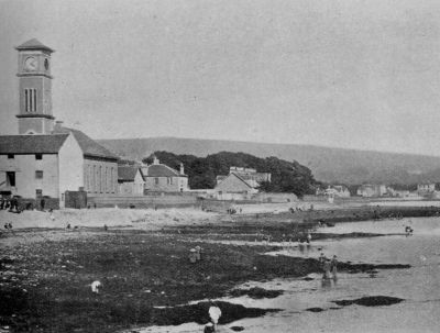 Old Granary
In this image circa 1890 is the Old Parish Church with the old Granary in front. Where the children are playing is now a car park.
