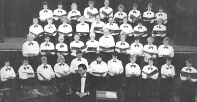 Dorian Choir Concert
Undated photograph of a Helensburgh Dorian Choir performance in the Victoria Hall.
