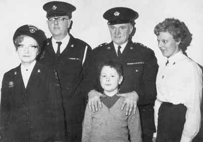 Helensburgh Red Cross
Members of Helensburgh Red Cross at a lecture in the Red Cross Hall in East Princes Street in February 1969. The man on the left is the late Ian Macneil who was involved with both the Red Cross and St Andrew's Ambulance Association in the local area for many years. The boy is Billy Irvine, at that time a Hermitage Primary School pupil aged about 10.
