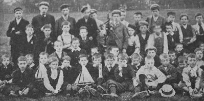 Luss School 1897
The pupils of Luss School in 1897 were photographed by the Rev T.E.Jubb, who was minister of Luss Parish Church for many years. The occasion was a school sports outing to the Games Park.
