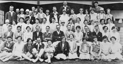 Craighelen Tennis Club 1928
Craighelen Tennis Club members pictured outside the clubhouse in 1928.
