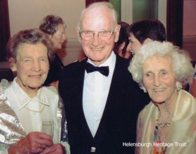 Founders
Pictured at the 50th anniversary of Helensburgh and District branch of the Royal Scottish Country Dance Society in the Victoria Hall in 2002 are founding members Cath Twigg, John Blain and Norah Dunn. Image supplied by Anne Thorn.

