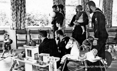 Sailors visit home
Sailors from the United States submarine Hammerhead, which was visiting the Clyde Submarine Base at Faslane, are pictured at the British Sailors Society childrens home at Lagarie House, Rhu, in October 1969. Opened in 1949 it was closed in 1982 and later converted into flats.
