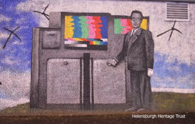Wonderwall
A tribute to John Logie Baird on the wall of the University of Strathclyde Graham Hills Building in George Street, Glasgow â€” one of a number of massive official murals. Image supplied by Des Gorra.
