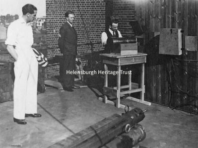 Baird and Buchanan
John Logie Baird pictured filming his lifelong friend and patron Jack Buchanan, the Helensburgh-born stage and film star, on the roof of the Long Acre Studios in London on July 2 1928. The technician was Thomas Collier.
