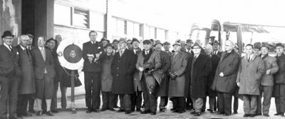 Business Club Outing
Members of Helensburgh Business Club on a visit to the Clyde Submarine Base at Faslane on February 18 1969, with HMS Neptune Executive Officer Commander G.Hayne.
