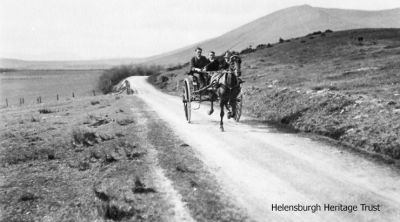 Fruin journey
Photograph of a horse-drawn transport through Glen Fruin, taken c.1910 by keen amateur photographer Robert Thorburn, a Helensburgh grocery store manager.
