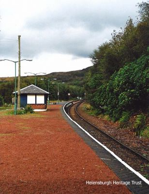 Garelochhead Station
A view of Garelochhead Station on the West Highland Line. Image, date unknown, supplied by Gordon Fraser.
