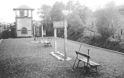 Glen Douglas Station
Glen Douglas Station on the West Highland Line, which opened in 1894. Image date unknown.
