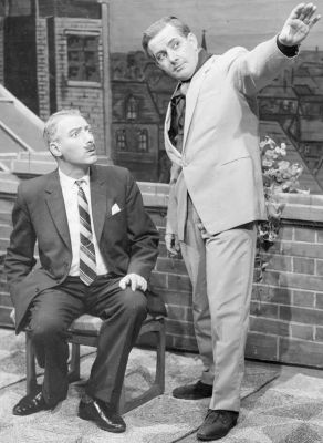 The Happy Marriage
Stewart Rue and another actor in the Helensburgh Theatre Arts Club production of 'The Happy Marriage' in April 1966. Photo by Helensburgh man Jack Gibson, who ran the Blythswood Press Agency in Glasgow.
