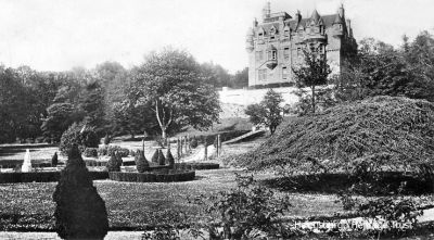 Hartfield House
This Cove mansion was owned by James, Lord Inverclyde, second son of the first Lord Inverclyde, and grandson of Sir George Burns, Bart., founder of the Cunard Line. An enthusiastic yachtsman, he was Vice-Commodore of the Royal Northern Yacht Club at Rhu and a member of the Royal Yacht Squadron, president of the Scottish Hockey Association, a cricketer, curler, and tennis player. He leased the shooting on Rosneath moor from the Duke of Argyll. Later it belonged to his son Alan, the 4th Baron, and then became a YMCA holiday home. The mansion was demolished in the 1960s. Image date unknown.
