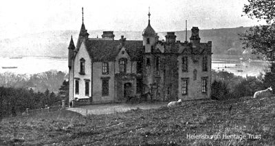 Invergare, Rhu
An old image of Invergare, Rhu, originally named Rowaleyn, which was built in 1855 to the design of architect James Smith, father of Madeleine Smith, the socialite later accused of murder, to be his family's summer home. James Smith designed, among other famous buildings, the Victoria Baths in West Nile Street (1837), the Collegiate School, Garnethill (1840), the McClellan Galleries (1855), and Bellahouston Church (1863), all in Glasgow, and Stirling Library (1863). Image date unknown.
