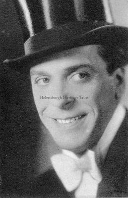 Jack Buchanan
Helensburgh-born Jack Buchanan (1891-1957), a major UK musical comedy, revue and film star, choreographer, director, producer and manager, who was much associated with top hats and tails, in Paramount Studio publicity picture.
