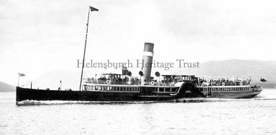 PS Kenilworth
A 390-ton paddle steamer built in 1898 by A. & J.Inglis at Pointhouse for the North British Steam Packet Company, she operated on the Clyde until 1937, serving initially on the Craigendoran to Rothesay route. She was refurbished and reboilered in 1915 and saw limited World War One service from 1917-19 as a minesweeper on the South Coast. Upon her return she reopened the Arrochar excursion service. Retired in 1937, she was broken up the following year at the yard where she had been constructed. 
