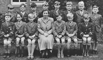 Larchfield class
A class at Helensburgh's Larchfield School in Colquhoun Street circa 1957. The teacher is Mrs Mary Arthur. Image supplied by Robert Whitton whose father,  the Rev R.A.Whitton, was minister of St Michael and All Angels Church from 1951-9.
