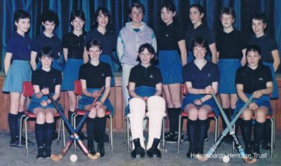 Lomond hockey
A 1985-6 girls hockey team from Helensburgh's Lomond School. Standing: Helen Cox, Sarah Fraser, Claire Fullarton, Claire Newton, Miss Johnstone, Lee Bisset, Claire Bernard, Joanna Burgess, Kirsty Noble; sitting: Gillian Graham, Helen Hardie, Sarah Osborne, Caroline Cooper, Simone Sinclair. Image supplied by Stewart Noble.
