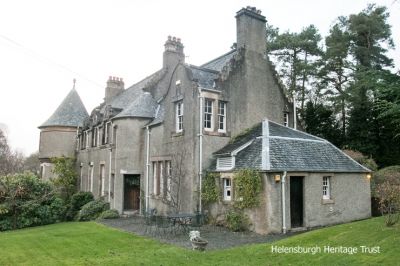 Longcroft
A view from the east of Longcroft, West Rossdhu Drive, Helensburgh, which was designed and built by noted burgh architect and artist Alexander Nisbet Paterson in 1902. He lived there with his artist wife Maggie, nee Whitelaw Hamilton, and family for many years. 2015 photo by Donald Fullarton.
