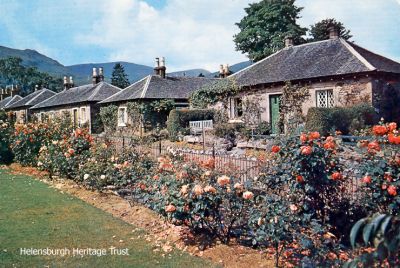 Picturesque cottages in Luss main street. Image c.1965.
Keywords: Luss cottages