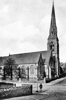 Park Church
Park Church at the junction of East King Street and Charlotte Street, Helensburgh, now the Buddhist Meditation Centre of Scotland. Built in 1862 as the East Free Church, it became Park United Free Church in 1900 following the union of the Free Church and the United Presbyterian Church. It became Park Church in 1929 when the United Free Church and the Church of Scotland united as the Church of Scotland. The congregation became part of Helensburgh Parish Church, and in 2016 the church building was bought by Buddhists. Image published by M.C.Robertson, West End Library, Helensburgh, circa 1912.
