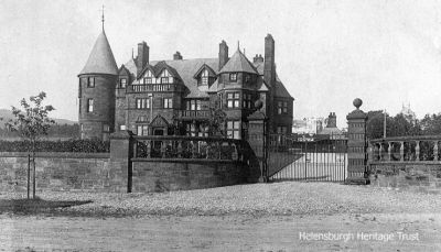 Redtower
An early image of Redtower, 4 Douglas Drive West, Helensburgh, a red sandstone chateau-like mansion built in 1898 by distinguished local architect William Leiper for grocer James Allan. At the end of the 20th century it was bought by the Roman Catholic Diocese of Glasgow and used as a drug rehabilitation centre, but it has since reverted to private use and the name has been changed to Redtowers. Image supplied by Dr Nigel Allan.
