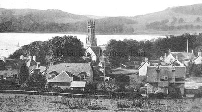 Rhu from behind
An unusual view of Rhu village from the hill behind. Image circa 1926.
