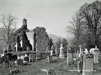 Rosneath Churchyard
An 1894 image of the graveyard at Rosneath, supplied by Donald John Chisholm.
