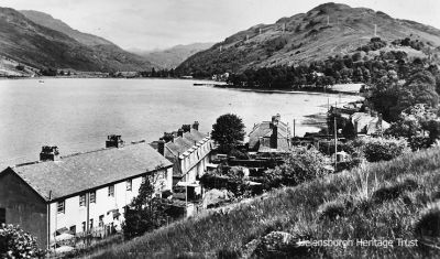 Tighness, Arrochar
Tighness, sometimes spelt Teighness, in Arrochar, looking towards the head of Loch Long. Image circa 1950.
