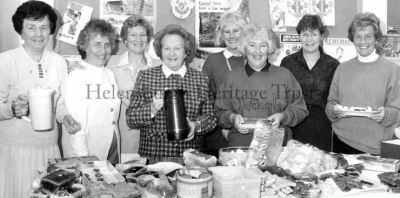 Inner Wheel coffee morning
Members of Helensburgh Inner Wheel are pictured serving at a coffee morning in St Columba Church Hall in April 1994. From left are Barbara Moyes, Betty Hamilton, Mae Dunachie, Effie Baird, Jacky Sherwood, Anne Nicol, Heather Mowat and Angela Stewart.
